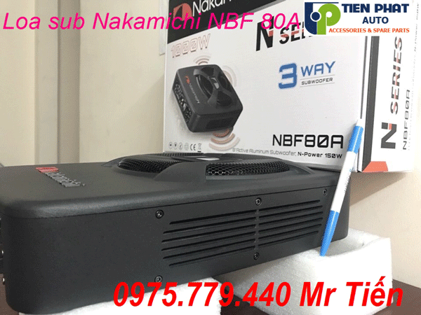 lap loa sub nakamichi nbf 80a cho ô tô