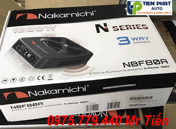 lap loa sub nakamichi nbf 80a cho ô tô