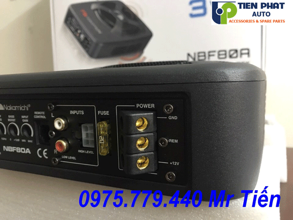 lap loa sub nakamichi nbf 80a cho ô tô