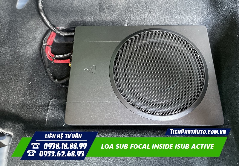 Tiến Phát Auto chuyên lắp loa sub Focal Inside ISUB Active chính hãng