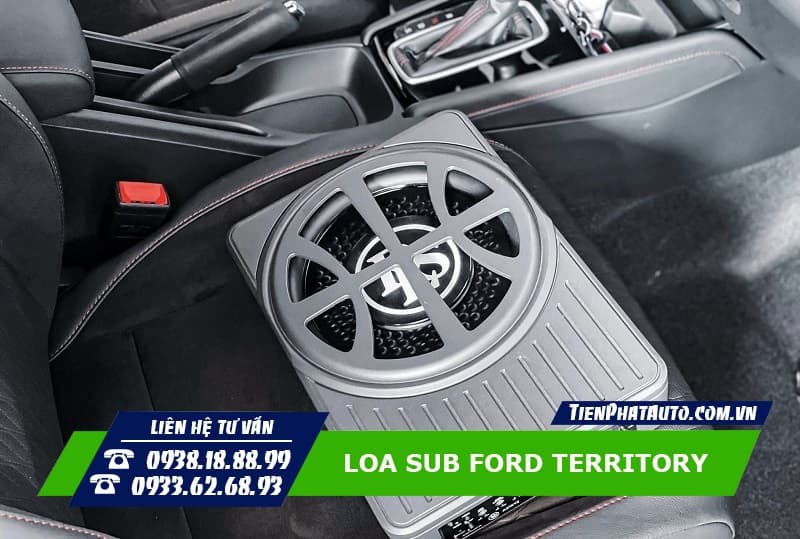 Mẫu loa sub DLS dành cho xe Ford Territory 2023