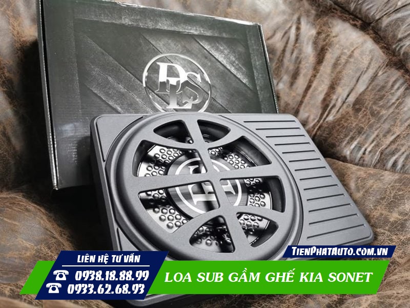 Loa sub gầm ghế lắp đặt hoàn toàn cắm giắc zin 100%