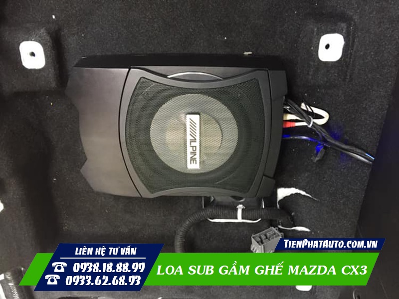 Loa Sub gầm ghế giúp mang lại âm thanh trên xe được hay hơn