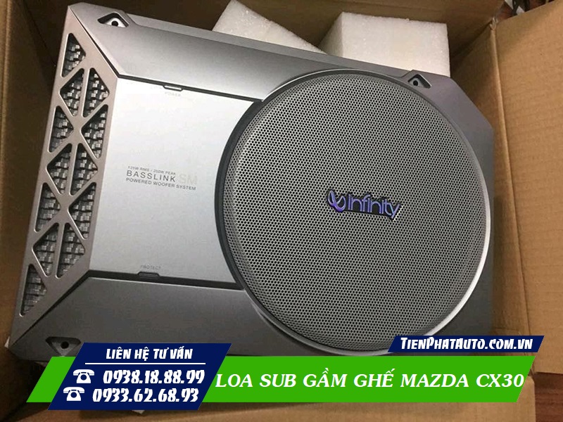 Tiến Phát Auto lắp loa sub gầm ghế giá tốt nhất tại TPHCM