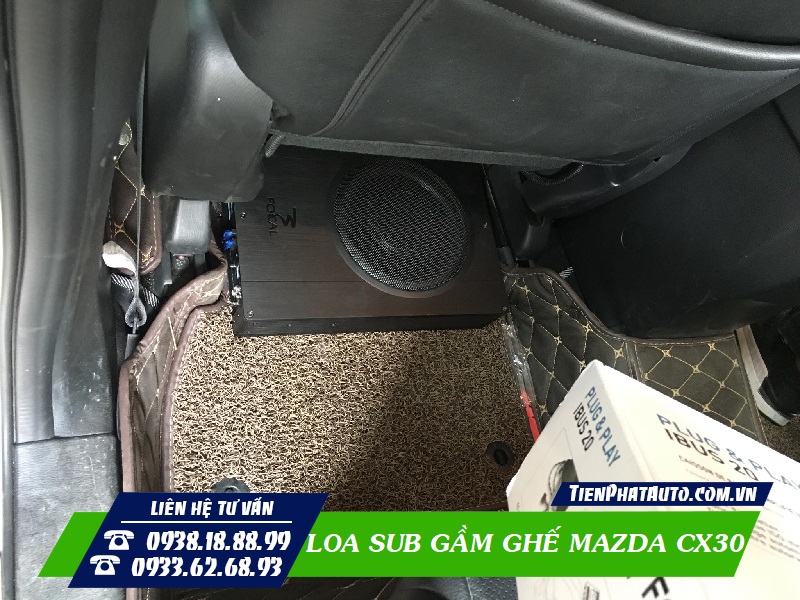 Tiến Phát Auto chuyên loa Sub gầm ghế chính hãng tại TPHCM