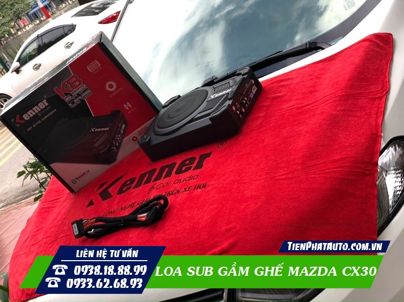 Loa sub gầm ghế giúp mang lại âm thanh trên xe chất lượng hơn