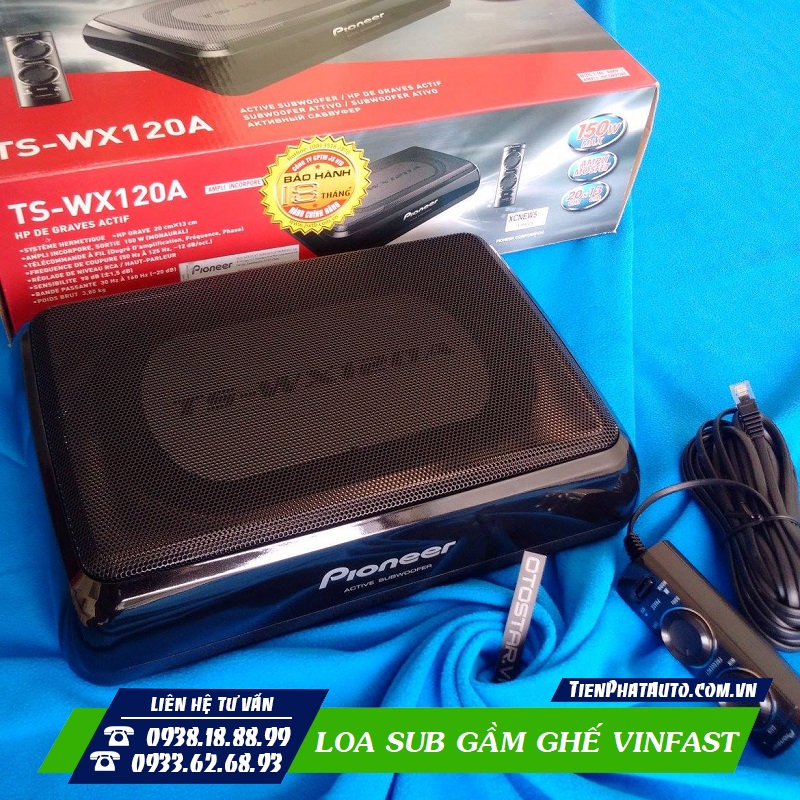Âm thanh hay hơn khi độ loa sub gầm ghế cho Vinfast Lux A/SA - Fadil