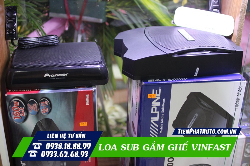 Tiến Phát Auto có đầy đủ loại loa sub để bạn có thể lựa chọn