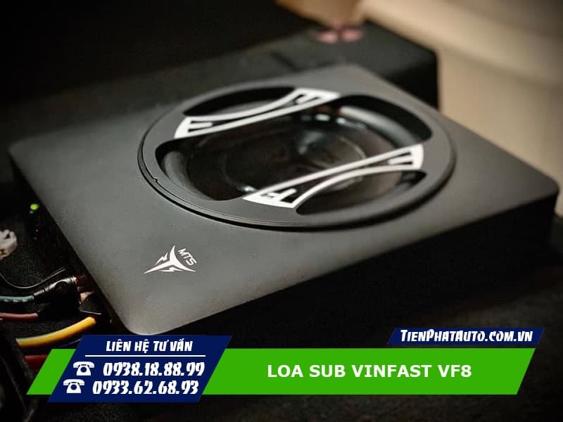 Độ loa sub Vinfast VF8 giúp mang lại nhiều sự tiện lợi