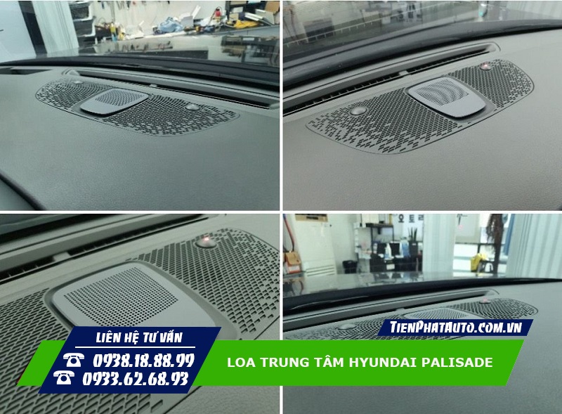 Tiến Phát Auto chuyên độ loa trung tâm cho xe Hyundai Palisade