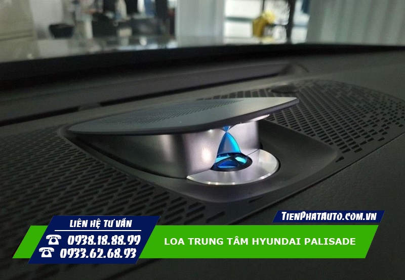 Hệ thống loa trung tâm (Center) cho Hyundai Palisade giúp âm thanh hay hơn