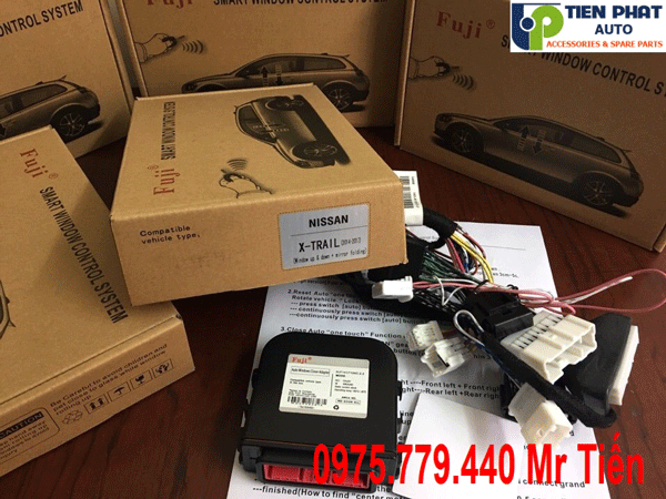 look cửa gập gương lên xuống kính tự động cho nissan x-trail 2018-2019