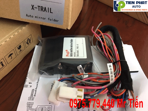 look cửa gập gương lên xuống kính tự động cho nissan x-trail 2018-2019