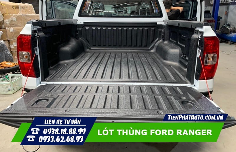 Lót thùng cho xe Ford Ranger 2022 - 2023 là phụ kiện không thể bỏ qua