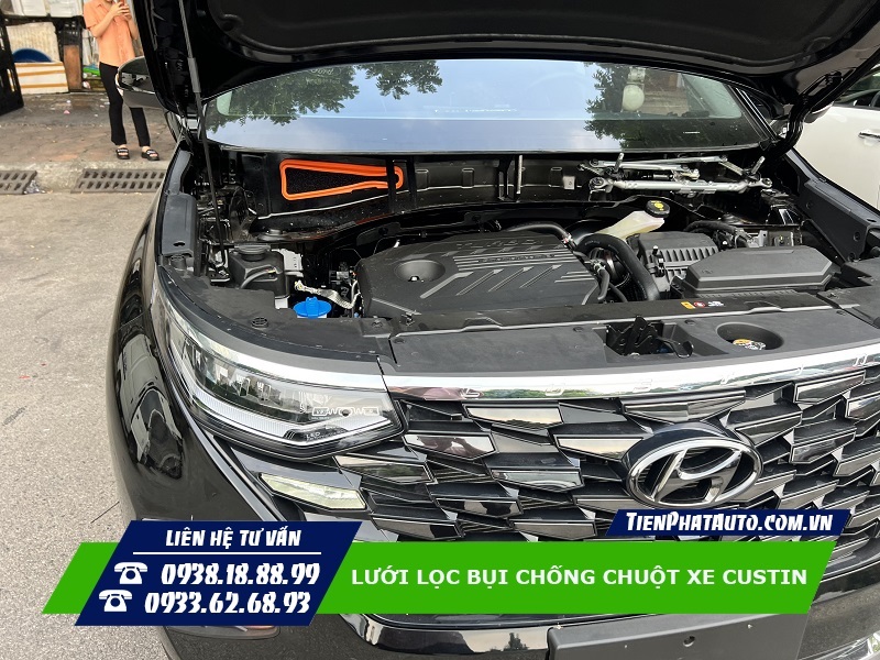 Lưới lọc bụi than hoạt tính và giúp xe bạn ngăn chuột hiệu quả