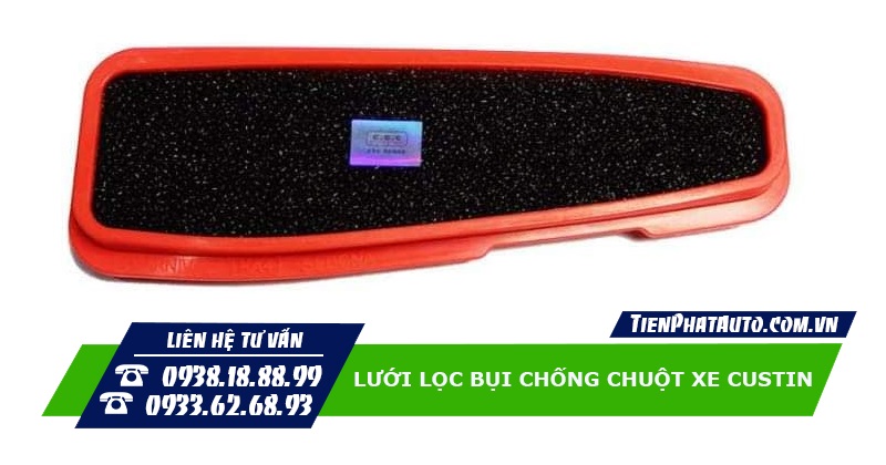 Lưới lọc bụi và chống chuột cho Hyundai Custin hàng CDC cao cấp