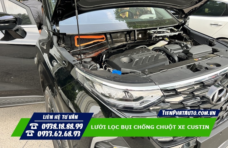 Tấm lưới lọc bụi và chống chuột dành cho xe Hyundai Custin