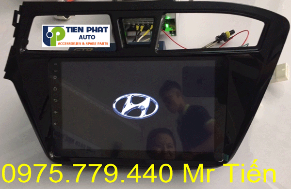 Màn hình dvd chạy android cho huyndai i20 2011-2014