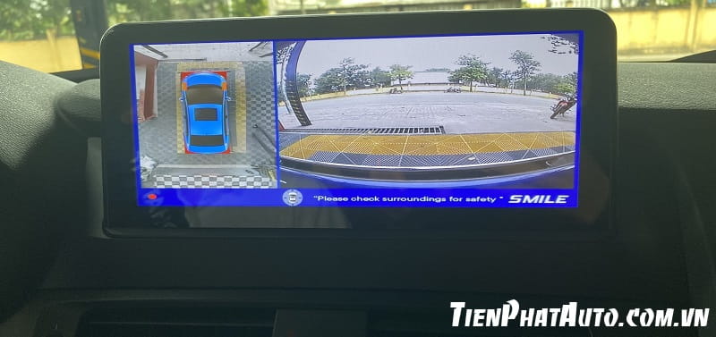 Màn hình Android BMW tích hợp nhiều hệ thống hỗ trợ lái xe an toàn