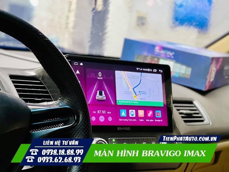 Màn hình Bravigo IMAX trang bị cấu hình xử lý đáp ứng nhu cầu sử dụng
