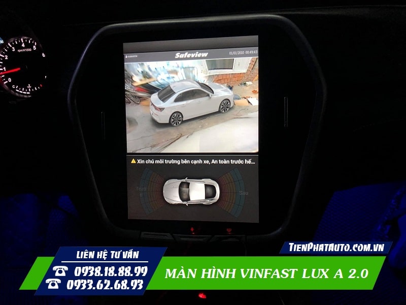 Tích hợp được hệ thống camera 360 độ zin hoặc lắp rời