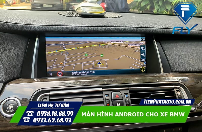 Màn hình Android BMW lắp cho dòng xe 7 Series