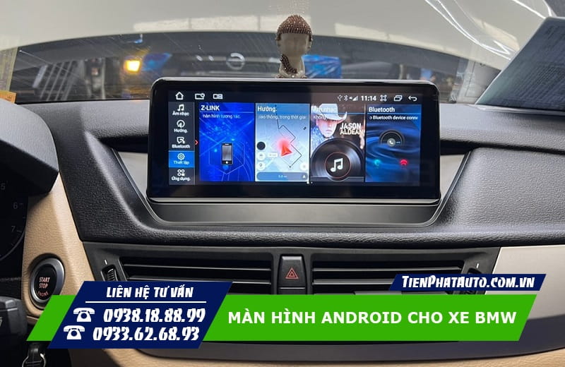 Màn hình Android dành riêng cho các dòng xe BMW