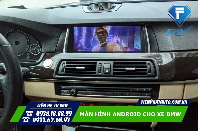 Màn hình Android BMW lắp cho dòng xe 5 Series