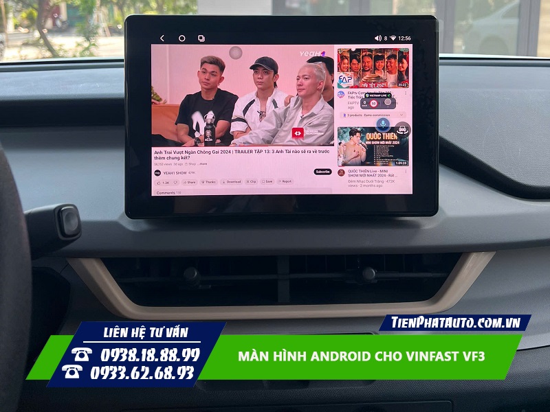 Bạn có thể thoải mái xem các video giải trí ngay trên Youtube
