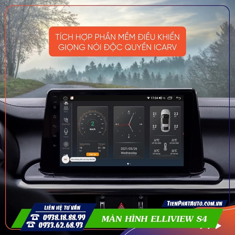 Elliview S4 tích hợp tính năng điều khiển bằng giọng nói thông minh