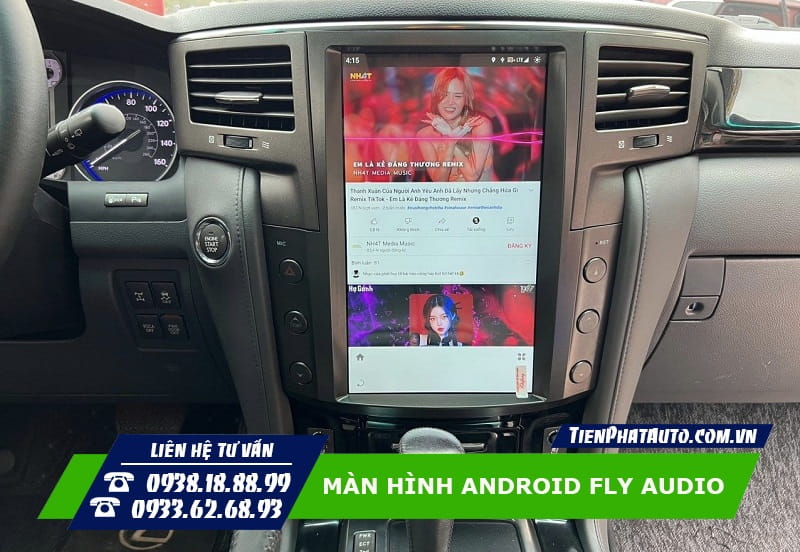 FLY Audio giúp mang lại trải nghiệm chức năng giải trí tiện lợi