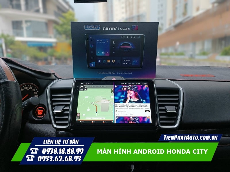 Màn hình có thể chia đôi màn hình để bạn sử dụng nhiều ứng dụng cùng lúc
