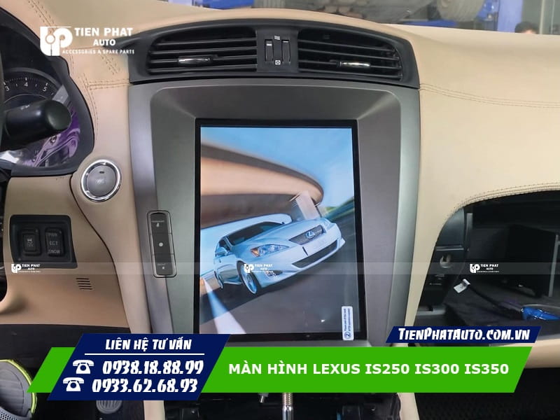 Màn hình Android cho Lexus IS250 IS300 IS350 mang lại nhiều trải nghiệm cho bạn