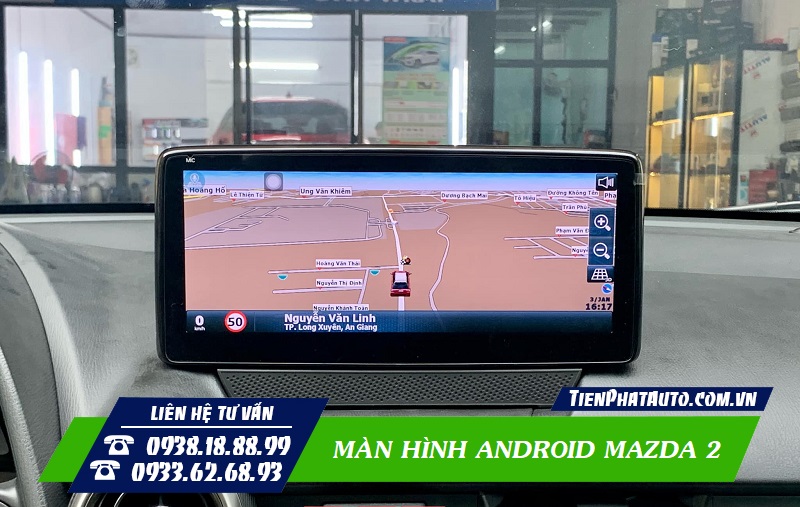 Màn hình tích hợp hệ thống chỉ dẫn đường thông minh