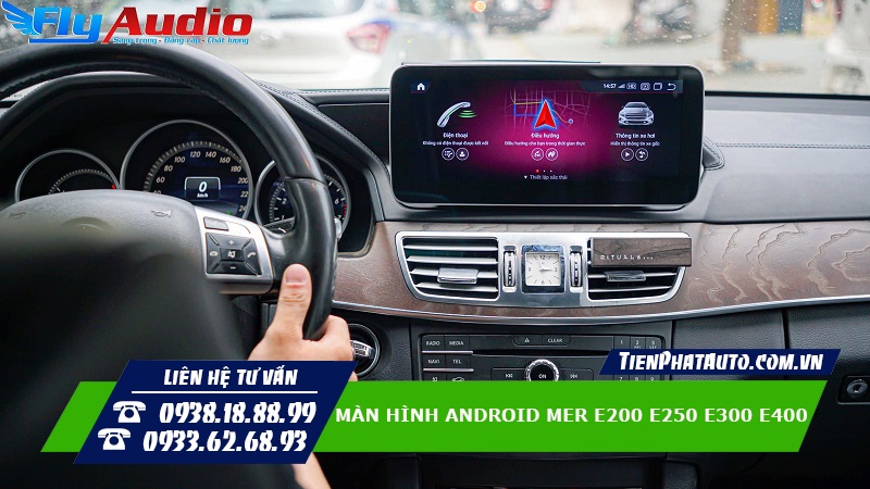 Hình ảnh màn hình Android cho Mercedes E Series (E200, E250, E300, E400)