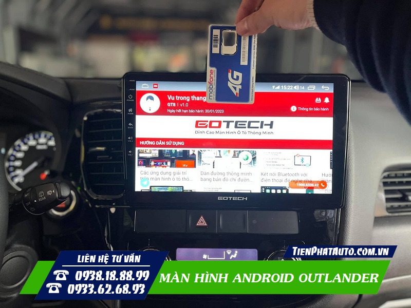 Tích hợp sim 4G giúp truy cập mạng Internet mọi lúc mọi nơi
