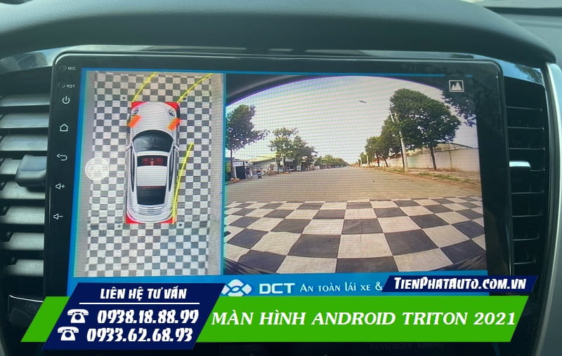 Màn hình Android tích hợp được công nghệ camera 360 độ