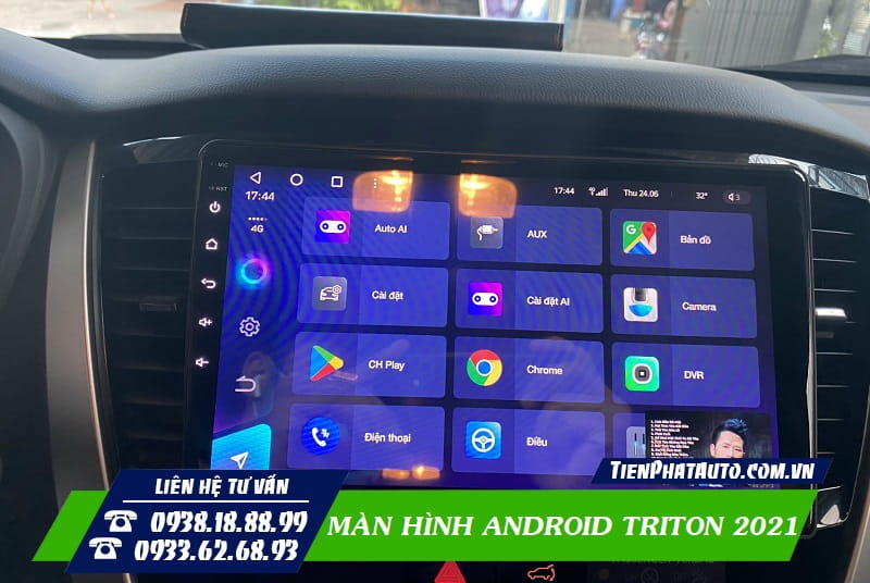 Màn hình Android mang lại chất lượng âm thanh hay hơn so với DVD zin