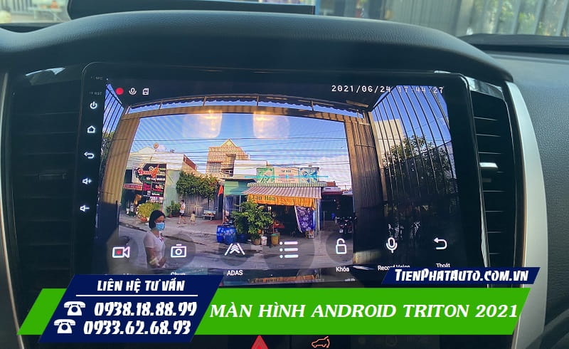 Tích hợp camera hành trình ngay trên màn hình Android