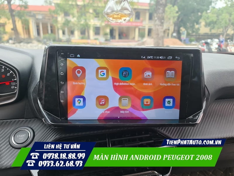Màn hình Android kích thước lớn và hiển thị hình ảnh sắc nét hơn