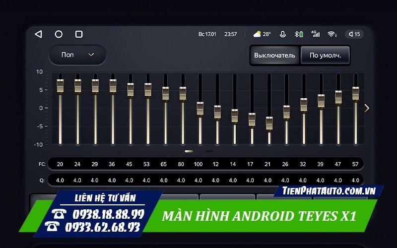Âm thanh trên xe của bạn hay hơn khi lắp màn hình Teyes X1