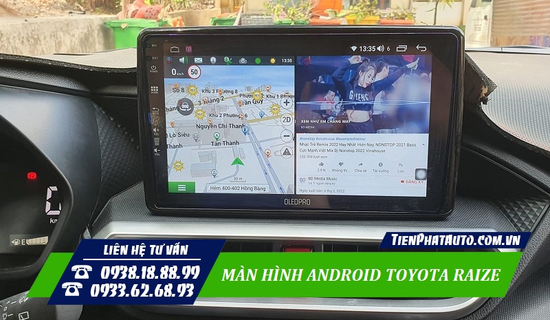 Màn hình hỗ trợ tính năng chia màn hình sử dụng nhiều ứng dụng cùng lúc