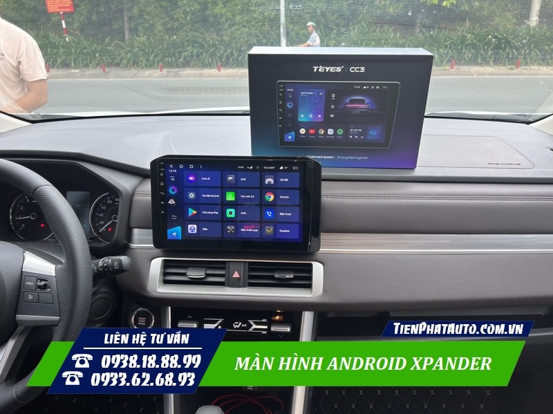 Màn hình Android Xpander 2023 giúp mang lại nhiều trải nghiệm hơn