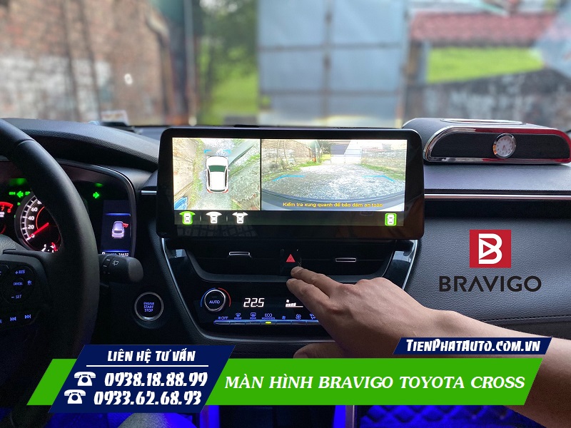 Tích hợp hiển thị hệ thống camera 360 độ quan sát toàn cảnh