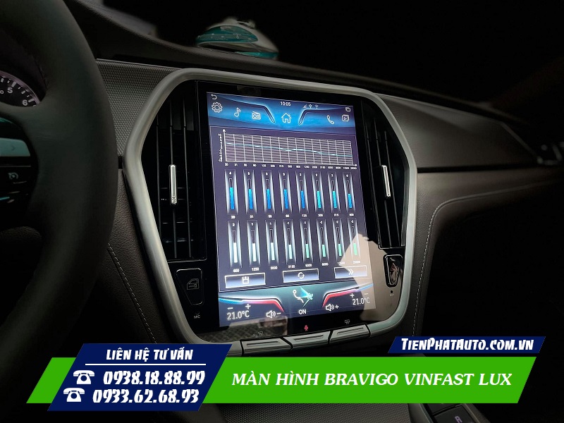 Âm thanh DSP cho chất lượng âm thanh trên xe vô cùng hay