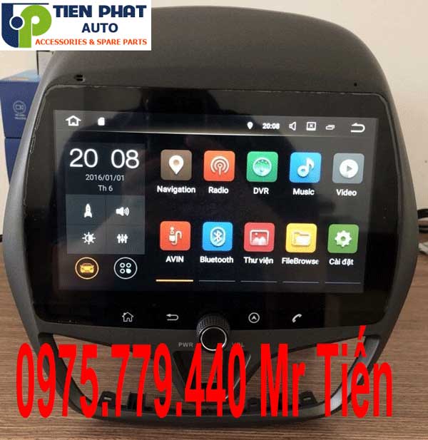 Tien Phat chuyen cung cap lap dat dvd android cho Chevrolet Spark 2018-2019