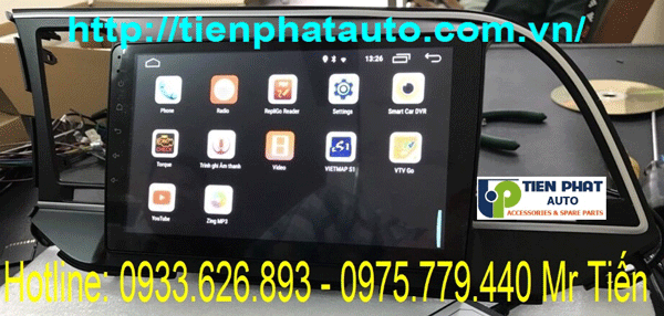 Màn hình dvd chạy android cho huyndai elantra 2018