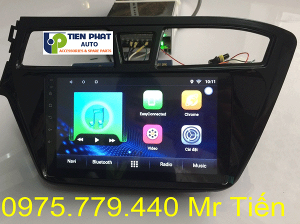 Màn hình dvd chạy android cho huyndai i20 2011-2014
