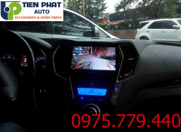 phan phoi man hinh dvd cho huyndai santafe 2015