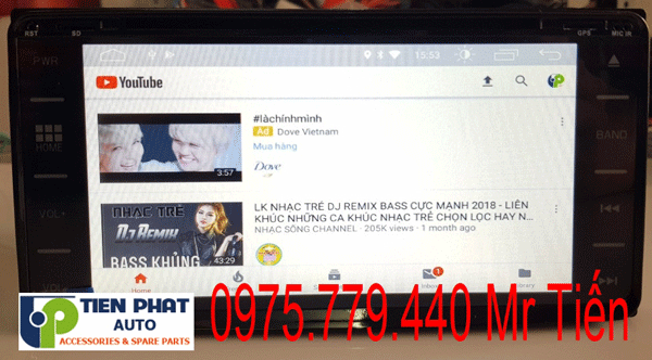 Màn hình dvd chạy android cho toyota fortuner